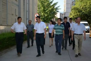 团省委副书记黄华一行调研宝鸡市中心医院青年工作