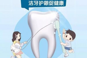 口腔健康全身健康正确运用牙线护您健康口腔