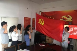 我院医保党支部开展坚定理想信念强化责任担当主题党日活动
