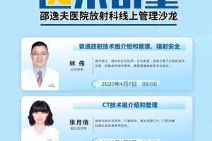 第七期逸术讲堂——2020邵逸夫医院放射科办理沙龙